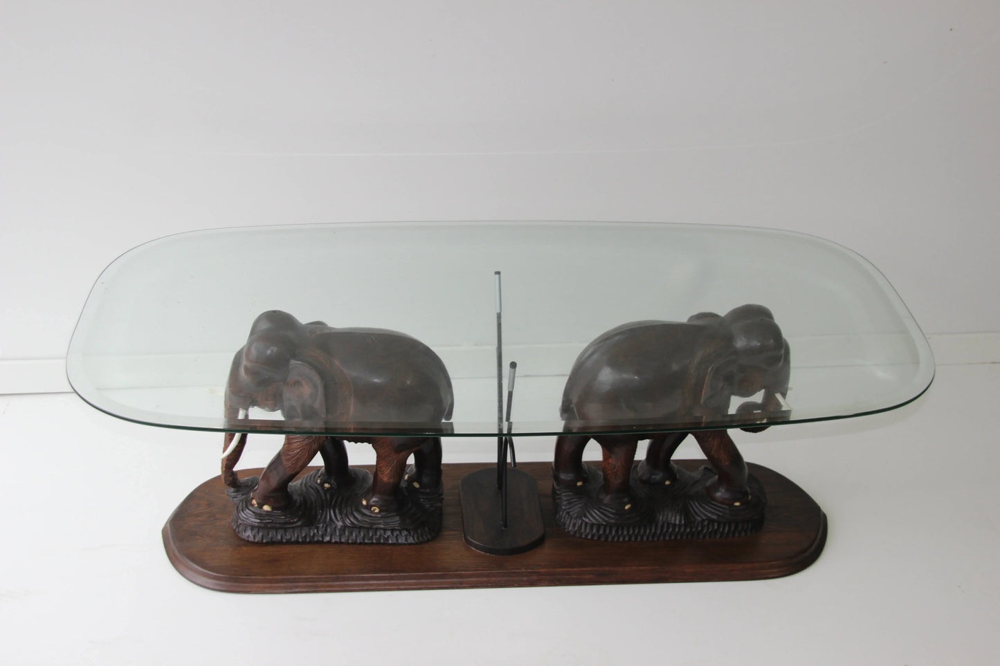 Elephant Coffee Table Around 1960s Elephant Coffee Table Around 1960s